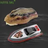 Electric/RC Animals Outdoor entertainment water floating funny simulation Python remote control creative animal children's interactive toy gift vd61 230724