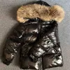 Women's Down Parkas Kids Winter Down Jacket Raccoon Fur Collar Toddler Clothing Warm Outerwear Coat for Baby Boys Girls 0-14 Years Snowsuit Hkd230725