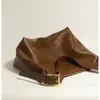 Vintage kudde design pu läder boston handväska för kvinnor avslappnad stor kapacitet axel crossbody väskor mode shoppare 230724