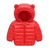 Down Coat Zwy2062 Autumn Winter Kids Down Jackets For Girls Barn Kläder Värmta rockar för pojkar Småbarn Girls Ytterkläder Kläder HKD230725