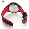 2023 Ruimas Luxus-Herren-Quarzuhren, Luxus-Armee-Sport-Armbanduhr, schwarzes Silikonarmband, wasserdichte Uhr 547219b267c