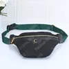 Mode Herren Fanny Pack Frau Designer Gürtel Tasche Voller Buchstaben Luxus Bauchtasche Casual Taille Taschen Gold Schnalle Brust Bauchtasche