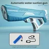 Gun Toys Summer Outdoor Toys Large Electric Induction Water Automatic Pumping Gun Beach Swimming Pool Water Fight Children's Toy Gifts 230724