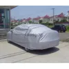 Car Sunshade Universal Full Car Covers Snow Ice Dust UV Shade Cover Foldable Light Silver Size SXXL Auto Car Outdoor Protector Cover x0725