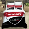 Ducati motorfiets gedrukt Beddengoed Sets prachtige bed leveringen set dekbedovertrek bed dekbed set beddengoed set luxe verjaardagscadeau L230704