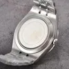 Montre automatique pour hommes montre mécanique classique 41MM cadran tout en acier inoxydable montre étanche saphir montre de lux