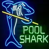 Pool Shark Flex Rope Glass Tube Neon Light Sign Home Beer Bar Pub Recreation Room Game Lights Windows Glass Wall Signs 24 20 Inche2913