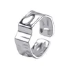 Anello da donna popolare versatile in stile europeo e americano S925 in argento sterling semplice e alla moda