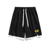 Shorts masculinos 2023 calças curtas de verão esportivas largas calções de praia correndo legal meia roupa de ginástica Jorts tamanho grande algodão M-3XL