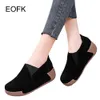 GAI GAI Abito EOFK Primavera Autunno Donna Appartamenti Mocassini con plateau Donna Vera pelle Comfort Mocassini con zeppa Slip ortopedici su scarpe casual 230724