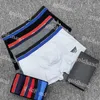 Solid Color Boxers Designer Mens Summer Respirant Casaul Underpants Classic Men Sexy Underwear