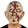 New Halloween Bloody Scary Scar Maschere Adulto Zombie Mostro Horror Maschera Latex Costume Party Maschera a testa piena Oggetti di scena per la casa stregata