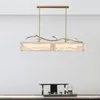 Kronleuchter Chinesische Alle Kupfer Licht Luxus Kronleuchter Lampe Designer Personalisierte Kreative Bar Tisch Lange Glas Einfache