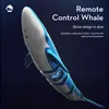 Electric/RC Boats RC Toy 2.4G ABS Dual Propeller Bionic Design Spiral Drive Water Spray Waterproof Remote Control Whale Toys for Children Gift 230724