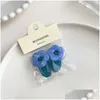 Hair Accessories Cute Little Clip Colorf Flowers Broken Edge Clips Duck Beak Hairs Head Dress 2022 New Girl Drop Delivery Products Dhfop