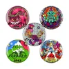 KUBOOZ Acryl Anime Pictures Logo Oordopjes Tunnels Meters Piercings Lichaam Sieraden Piercing Expander 6-25mm 120pcs299s