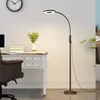 Lampade da terra Modern LED Dimming Eye Protection Lamp Nordic Living Room Stand Luci da lettura Angolo di supporto regolabile