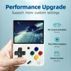 Portable Game Players Miyoo Mini Plus Purple Color 3.5Inch IPS Screen Retro Handheld Game Consoles 3000mAh WiFi 12000Games Portable Video Players 230726