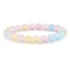 Pulsera de cuentas de gemas de piedra natural Chakra Reiki Meditación Pulseras curativas Brazaletes para Mujeres Hombres Encanto Joyería de amistad Gifts210f