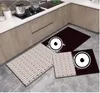 Новые ковры против скольжения кухонные коврики для ванны с положительной ванной для ванны с длинной полосовой ковров