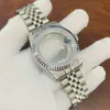 Inne zegarki zegarki ze stali nierdzewnej Styl DATEJUST 39 mm dla NH35 NH36 4R35 36 7S26 Ruch Sapphire Crystal z paskiem jubileuszu z luny 230725