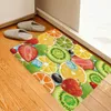 Mattor frukt orange matta matta tapet golvmatta för sovrum kök badrum casa maison dekor 2023 r230726