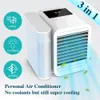 Air Conditioners 1000ml portable air conditioning fan wet curtain evaporative air cooler USB mini home office room humidifier cooling and purification 230726