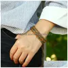 Charm Bracelets Hand Weave Colorf Bracelet Adjustable Bangle Cuff Wristband For Women Men Fashion Jewelry Will And Sandy Drop Delivery Dhji8