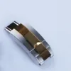 16mm x 9mm watch band buckle Deployment clasp middle Gold silver two tone High quality Stainless Steel202Y