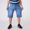 Mäns shorts stor storlek knälängd sommarbockar denim 2023 manlig Bermuda klassisk sträcka plus stora 8xl män kort jean