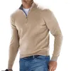 Maglioni da uomo Camicetta da uomo con scollo a V casual Camicetta da uomo lunga invernale Felpe con cappuccio Pullover con cerniera tinta unita Slim per uomo Top caldi