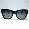 Sunglasses For women Summer CAT EYES style Anti-Ultraviolet 4S004 Retro Plate Oval full frame fashion Eyeglasses Random Box 4004IN 3EID