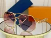 Realfine888 5A Brillen L Z1651 Mijn Ketting Ronde Frame Luxe Designer Zonnebril Voor Man Vrouw Met Bril Doek Doos z1626