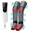Masseurs de jambes Masseur de pieds de compression Air avec chaleur Cadeaux pour les amis de la famille Collègues Aider l'œdème variqueux 230725