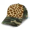 Ball Caps Fashion Giraffe Patter