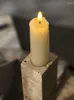 Держатели свечей травертин свече