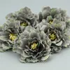 Dried Flowers 30pcs 6cm European Artificial Carnation Flower Head For Wedding Home Decoration DIY Corsage Wreath Fall Vivid Fake Silk 230725