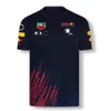 Le t-shirt de course F1 Formula One peut être personnalisé pour les fans de voitures occasionnels respirant sports de plein air manches courtes281j