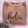 Emballage cadeau personnalisé toile de jute demoiselle d'honneur sac de jute toile de jute fourre-tout sacs-cadeaux Bachelorette Party Favors sac fourre-tout de plage personnalisé avec nom 230725