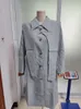 Camiseta eshin moda outono 2022 feminino trench coat nova lapela emendado único breasted solto manga longa temperamento blusão th875