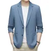 Männer Anzüge Hohe Qualität Koreanischen Stil Herren Casual Anzug Jacke Mantel Männer Blazer Slim Fit Dünne Mann Frühling Sommer 2023