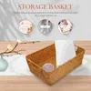 Dinnerware Sets Woven Tray Handmade Bread Container Decorative Baskets Bowls Hyacinth Storage Basket Rattan