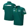 F1 Casual Polo Shirt Kort ärm Racing Suit Sapel T-shirt Anpassningsbar polyester TOP303A