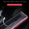 Car Organizer Design BlingBling Crystal And Diamond Storage Box Bling Accessori Interior Decor Seat For Girl Woman281l