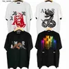 Nouveau 23ss hommes t-shirt vêtements de marque hommes t-shirt vêtements de sport t-shirts coton rue graffitir hipster coupe ample plus hommes femmes t-shirts