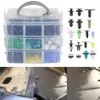 500PCS Car Plastic Clips Car Fasteners Door Trim Panel Auto Bumper Rivet Retainer Push Engine Cover Auto Fastener Clips287H