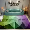 Carpets Colorful Geometric Big Carpet Bedroom Children Soft 3d Area Rug Home Decorative Rugs Tapete Peludo Decoration Salon Salon R230726