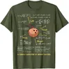 Herren T-Shirts Eine einfache Frage der Gewichtsverhältnisse Lustiges Mathe-T-Shirt Baumwolle Tops T-Shirts Lässiges, schlichtes, individuelles T-Shirt