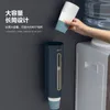 Liquid Soap Dispenser Disposable paper cup holder automatic ctor household water wall mounted storage rack 230726