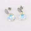 Dangle Earrings Silver Colour Classic Jewelry Pin Wearing Woman Multi Season Wear Wholesale And Retail QZ46